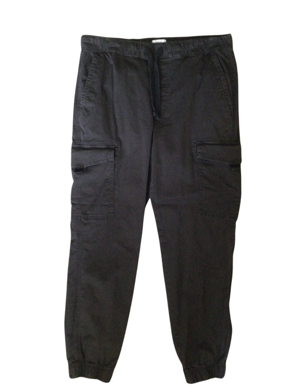 Sonoma Pants Women’s M Medium Charcoal Black Cargo Jogger Utility Pockets Casual